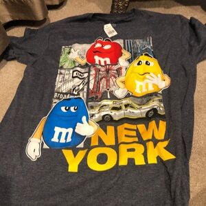 NWT M&M shirt nyc 🗽🍫 L
